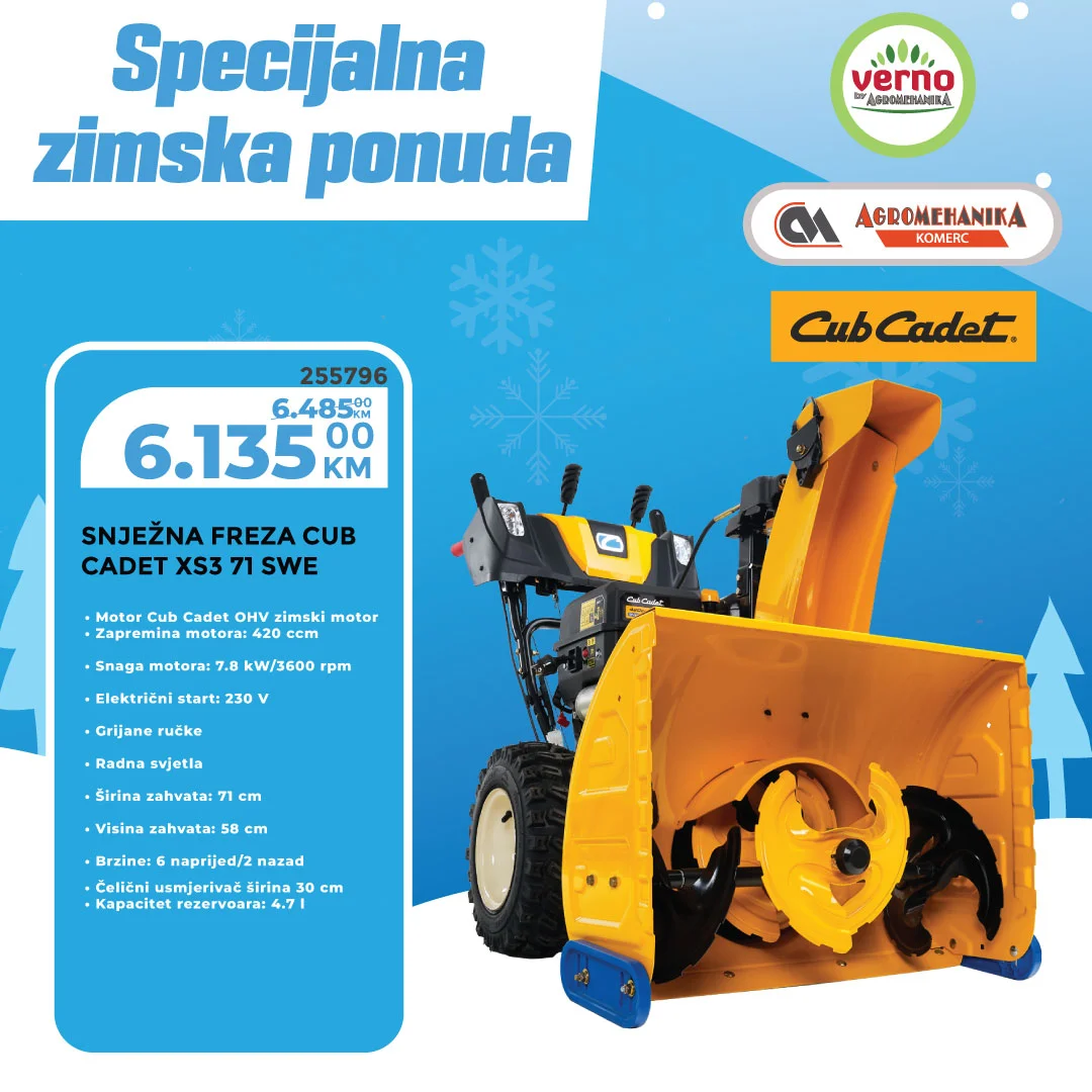 Verno by Agromehanika ZIMSKA PONUDA - januar 2026.