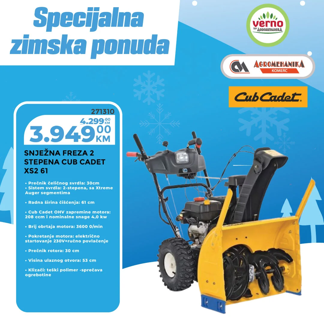 Verno by Agromehanika ZIMSKA PONUDA - januar 2026.