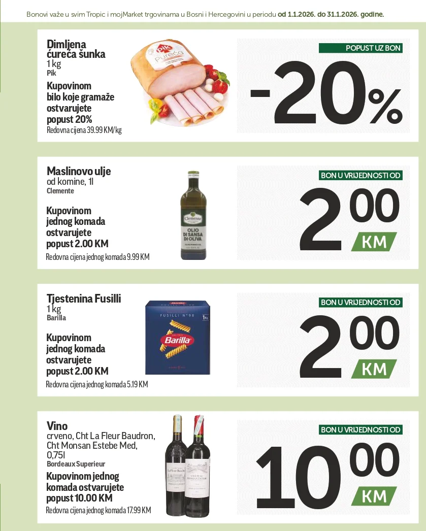 Tropic BONBONJERA 1 -31.1.2026.