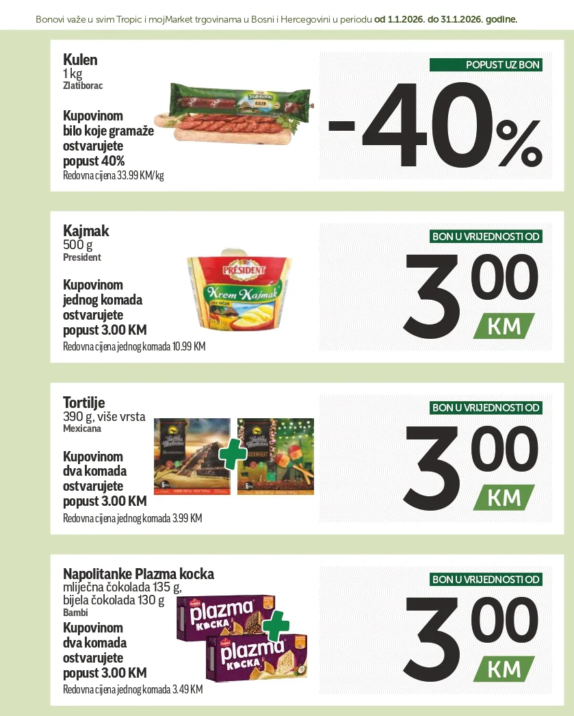 Tropic BONBONJERA 1 -31.1.2026.