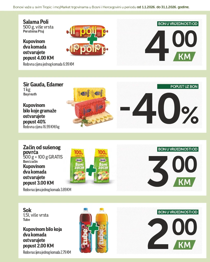 Tropic BONBONJERA 1 -31.1.2026.