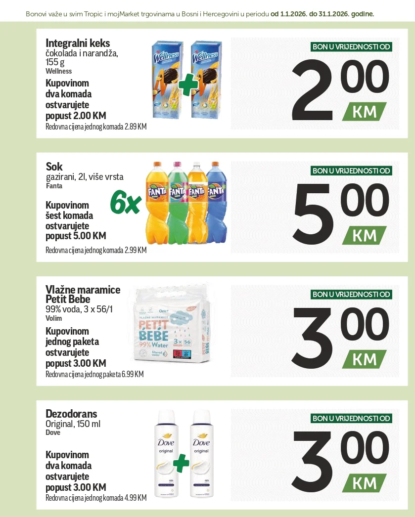 Tropic BONBONJERA 1 -31.1.2026.