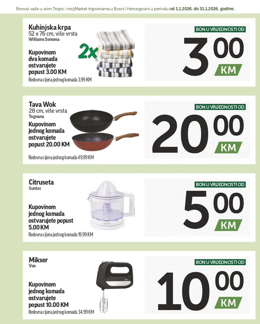 Tropic BONBONJERA 1 -31.1.2026.