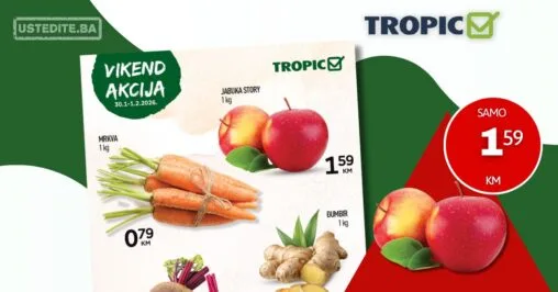 Tropic vikend akcija 30.1-1.2.2026.
