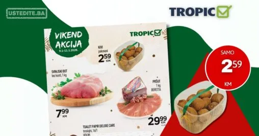 Tropic vikend akcija 9-11.1.2026.