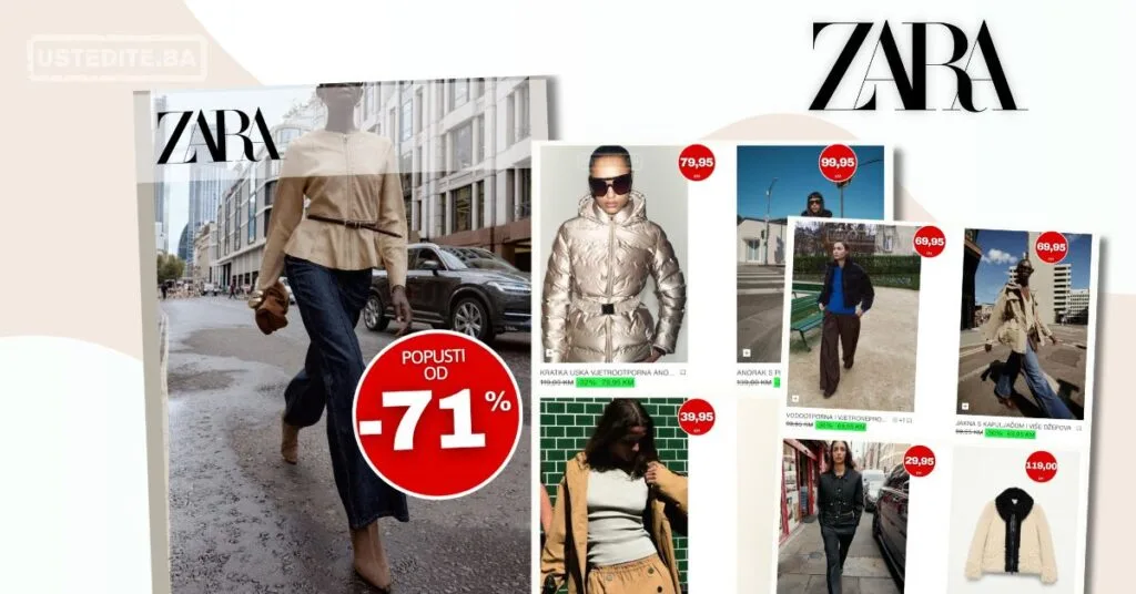 Zara SNIŽENJE do 71%