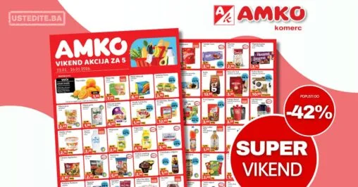 Amko vikend akcija 22-26.1.2026.