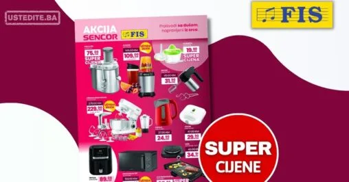 Fis & Sencor SNIŽENJE do 31.1.2026.