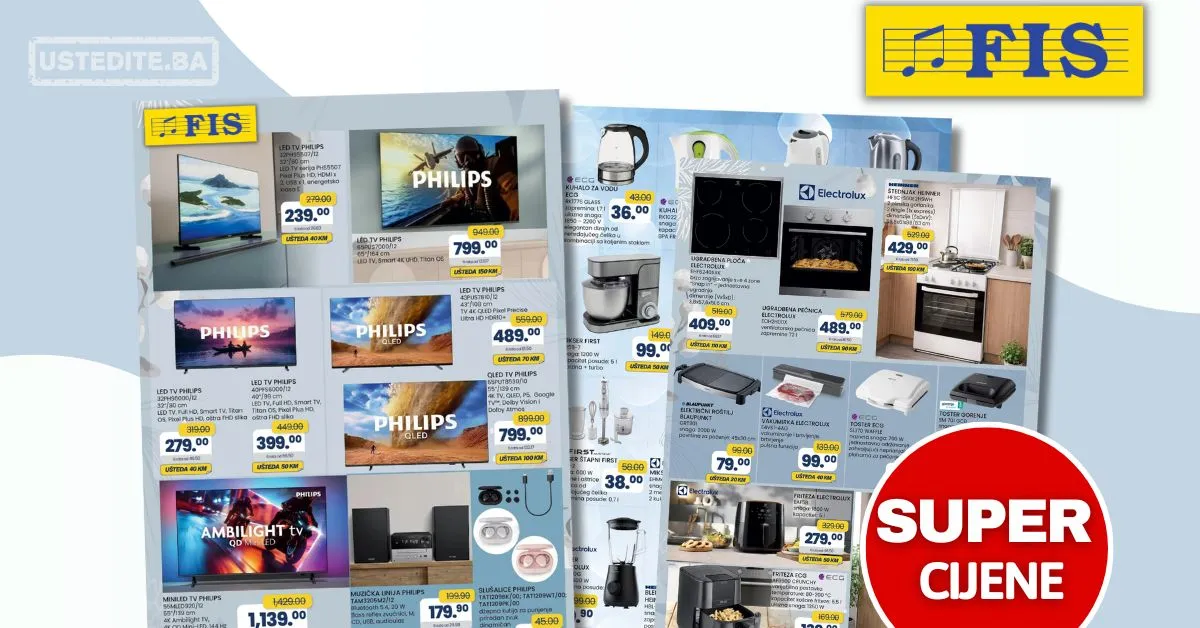 Fis TEHNIKA - sniženje do 5.2.2026.