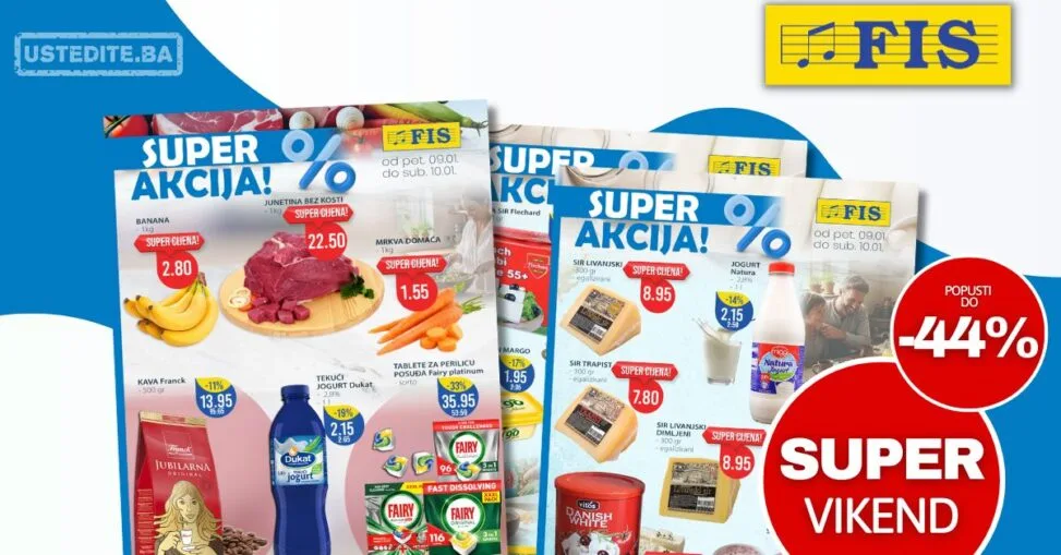 Fis vikend akcija 9-10.1.2026.