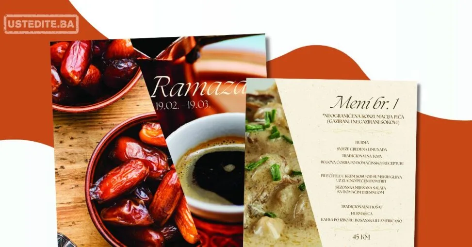 Tarčin Forest Resort and Spa Sarajevo - MGallery IFTARSKI MENI📍Sarajevo 2026.