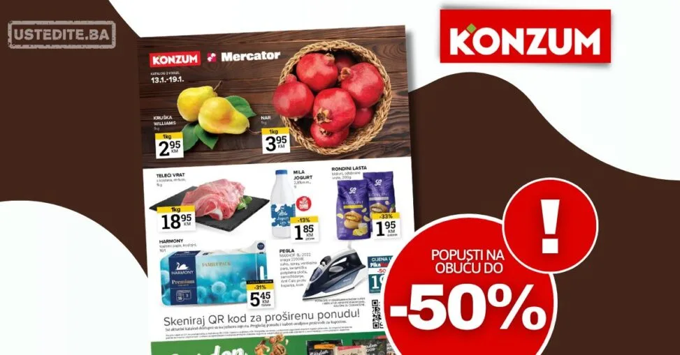 Konzum katalog 13-19.1.2026.