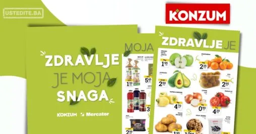 Konzum ZDRAVE NAMIRNICE 13-19.1.2026.