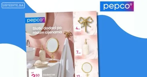Pepco akcija - Dodaci za kupatilo januar 2026.