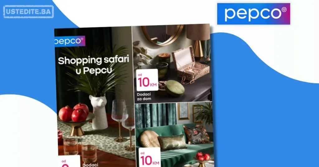 Pepco akcija - Dodaci za dom januar 2026.