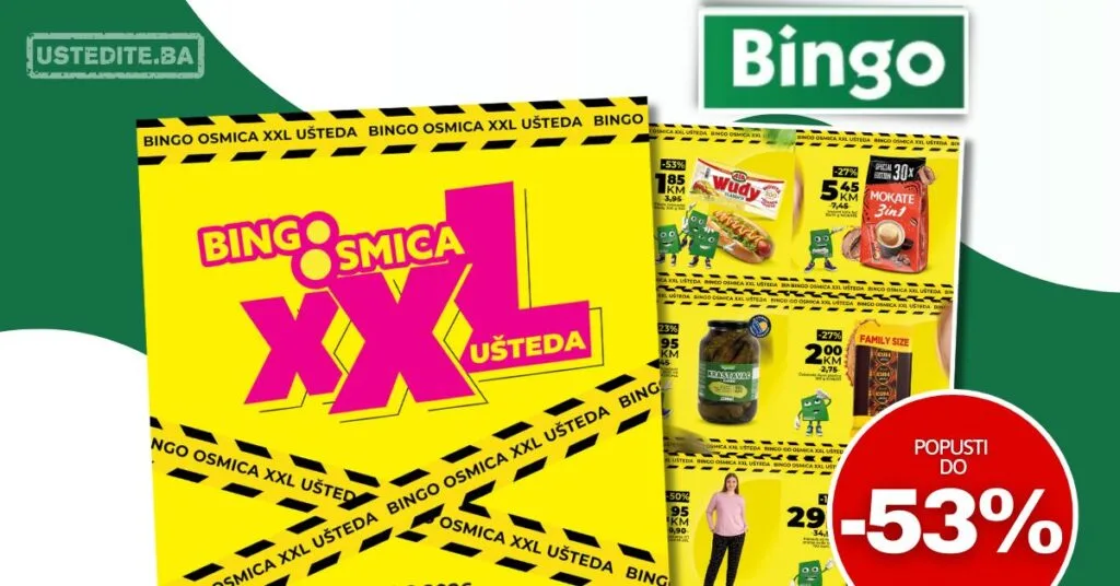 Bingo AKCIJA XXL ušteda