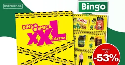 Bingo AKCIJA XXL ušteda