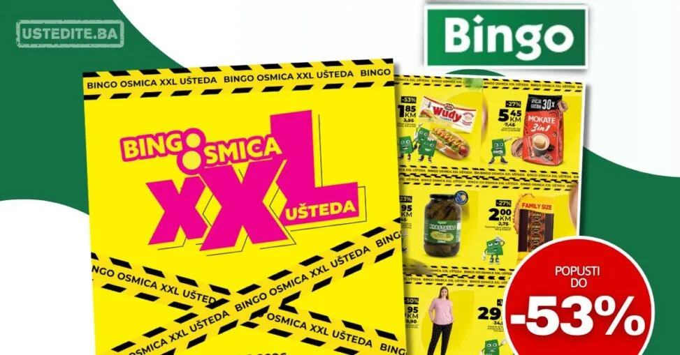 Bingo AKCIJA XXL ušteda