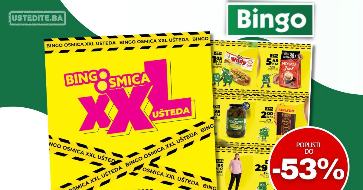 Bingo AKCIJA XXL ušteda