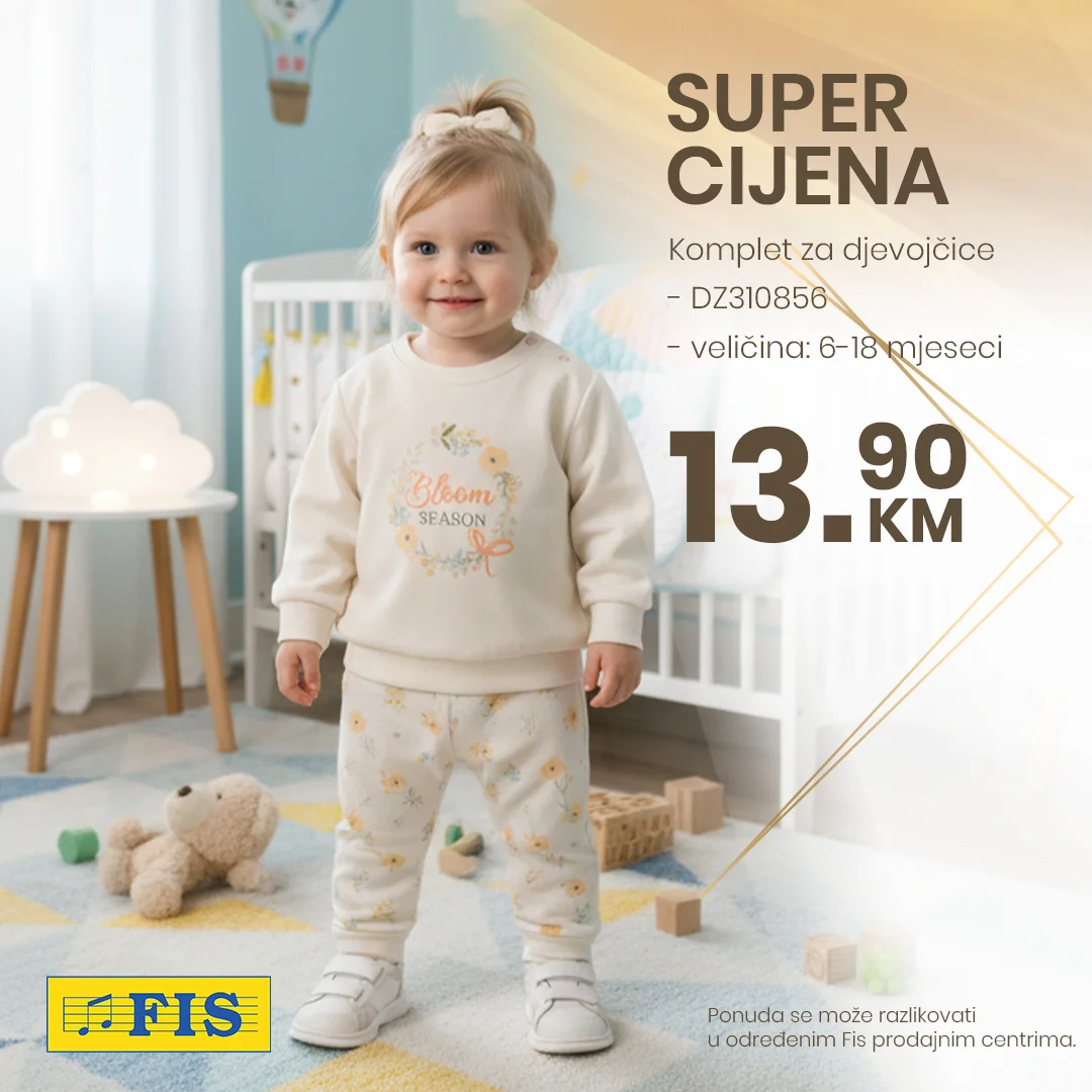 Fis ODJEĆA ZA DJEVOJČICE- februar 2026.