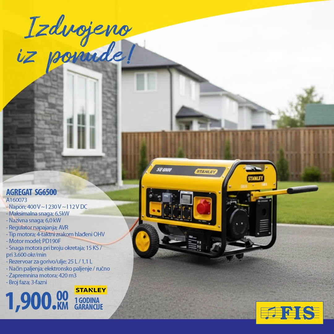 Fis akcija ALATI I MAŠINE februar 2026.