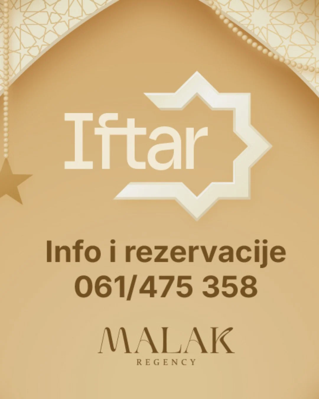 Malak IFTARSKI MENI 📍 Ilidža 2026.