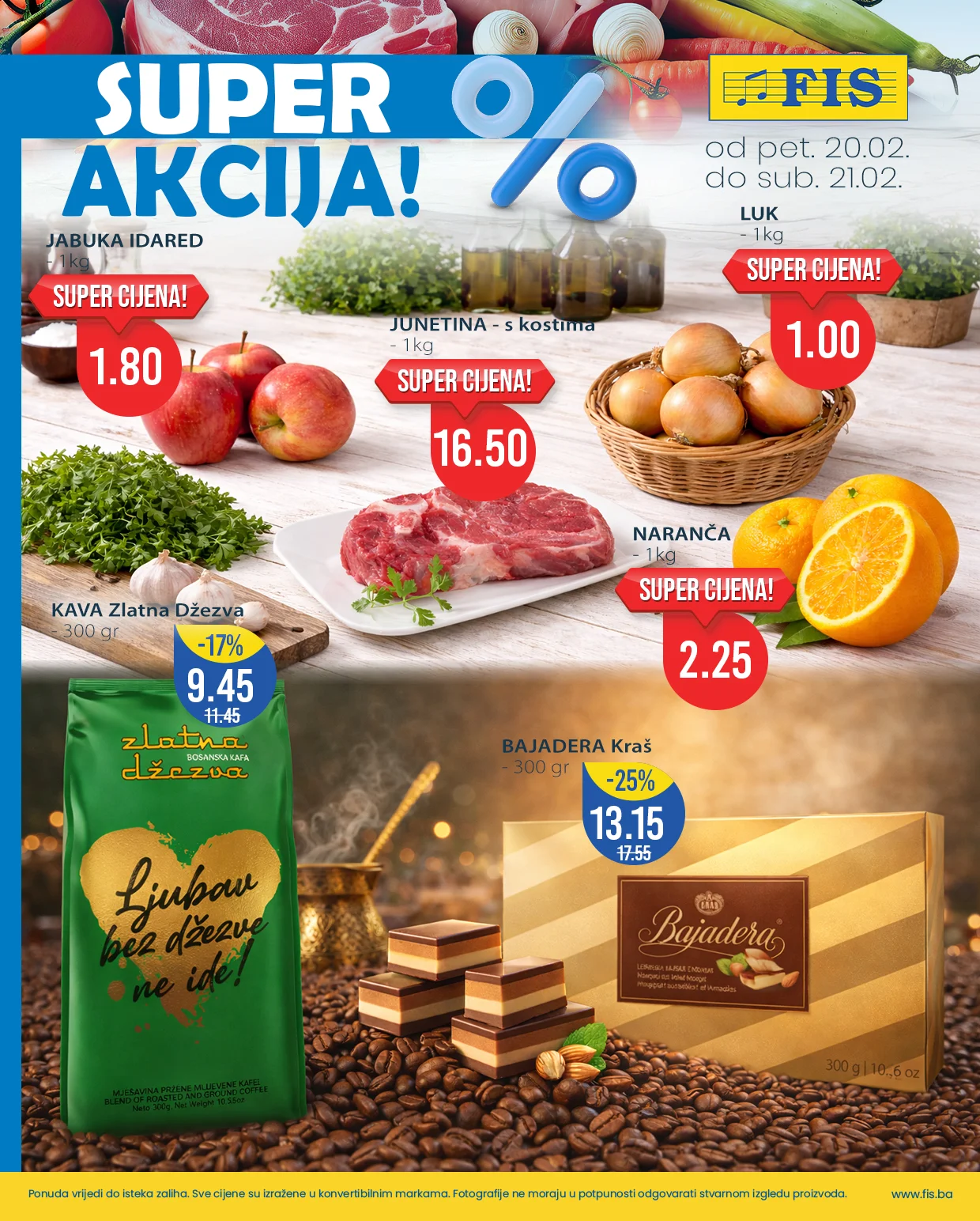 Fis vikend akcija 20-21.2.2026.