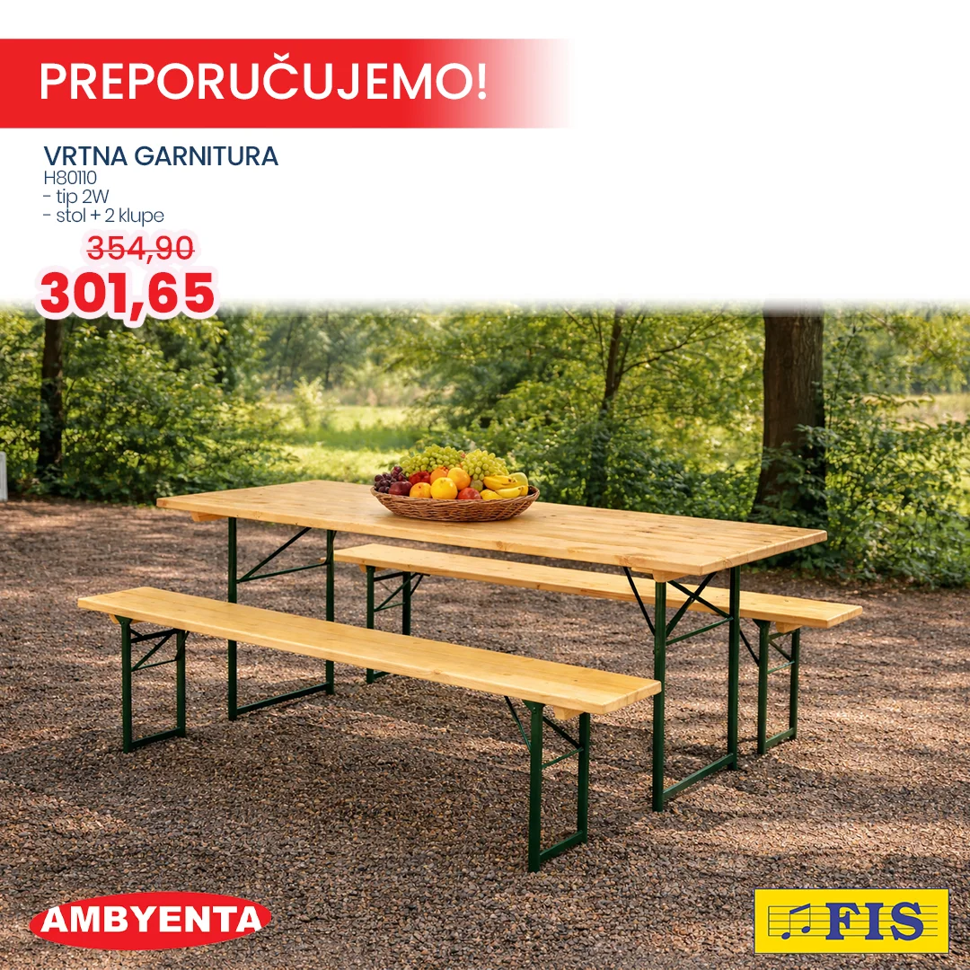 Fis & Ambyenta NAMJEŠTAJ - sniženje do 28.2.2026.