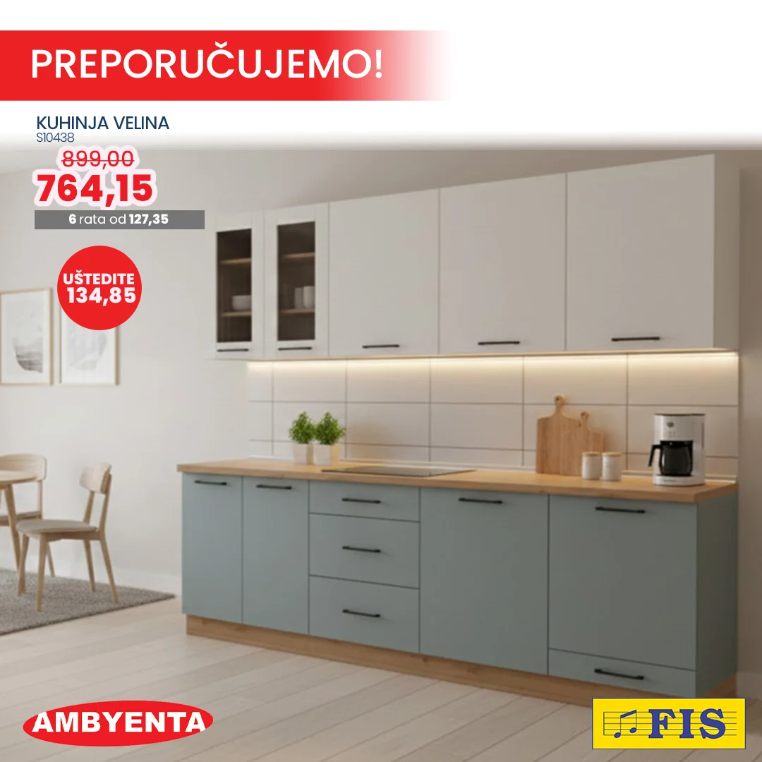 Fis & Ambyenta NAMJEŠTAJ - sniženje do 28.2.2026.
