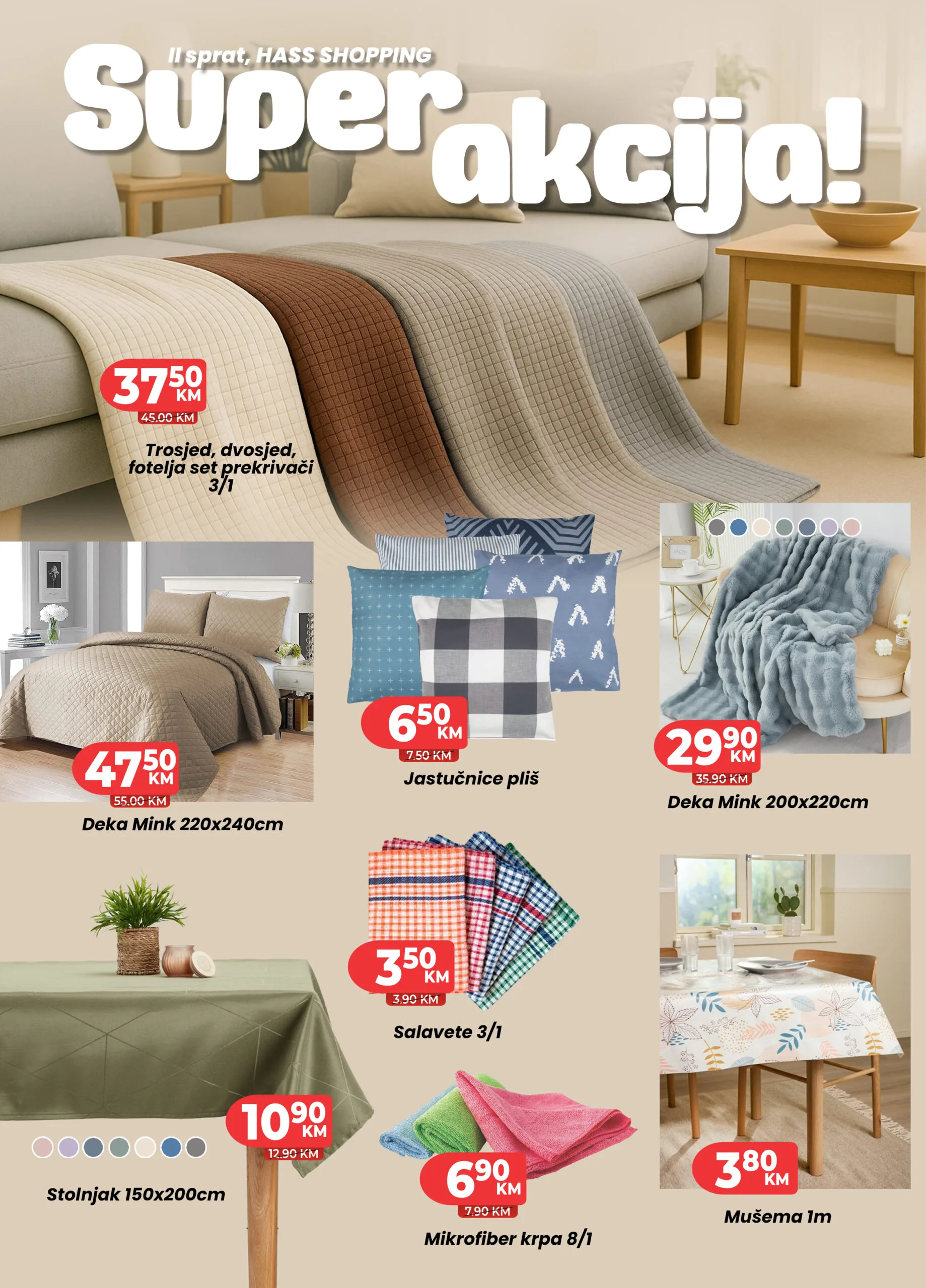 Novo u Hass komerc centrima