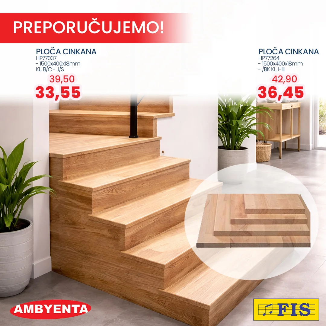 Fis & Ambyenta NAMJEŠTAJ - sniženje do 28.2.2026.