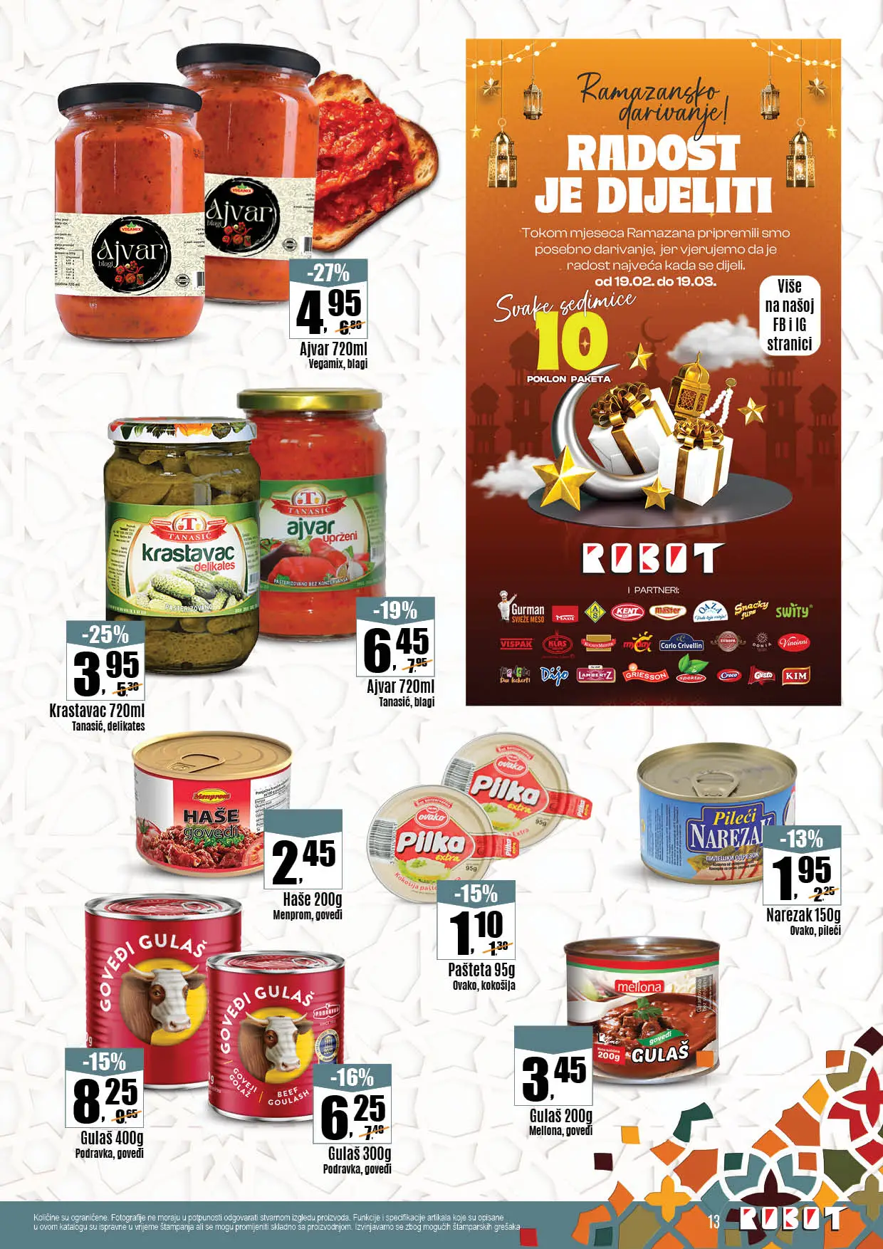 Robot katalog RAMAZANSKA PONUDA 18.2-19.3.2026. 