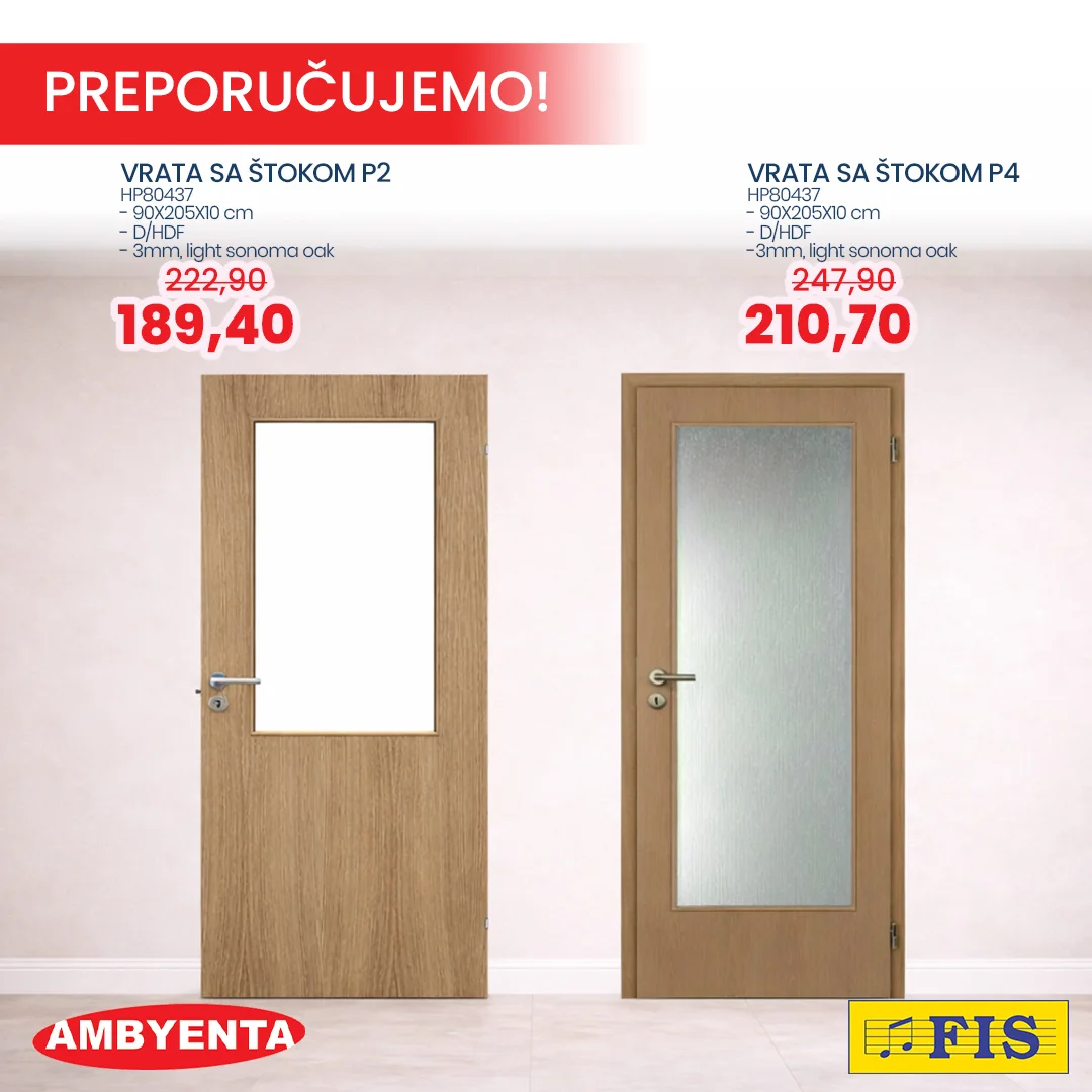 Fis & Ambyenta NAMJEŠTAJ - sniženje do 28.2.2026.