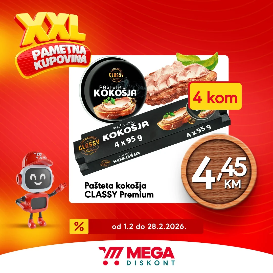 Mega Diskont XXL UŠTEDA 1-28.2.2026.