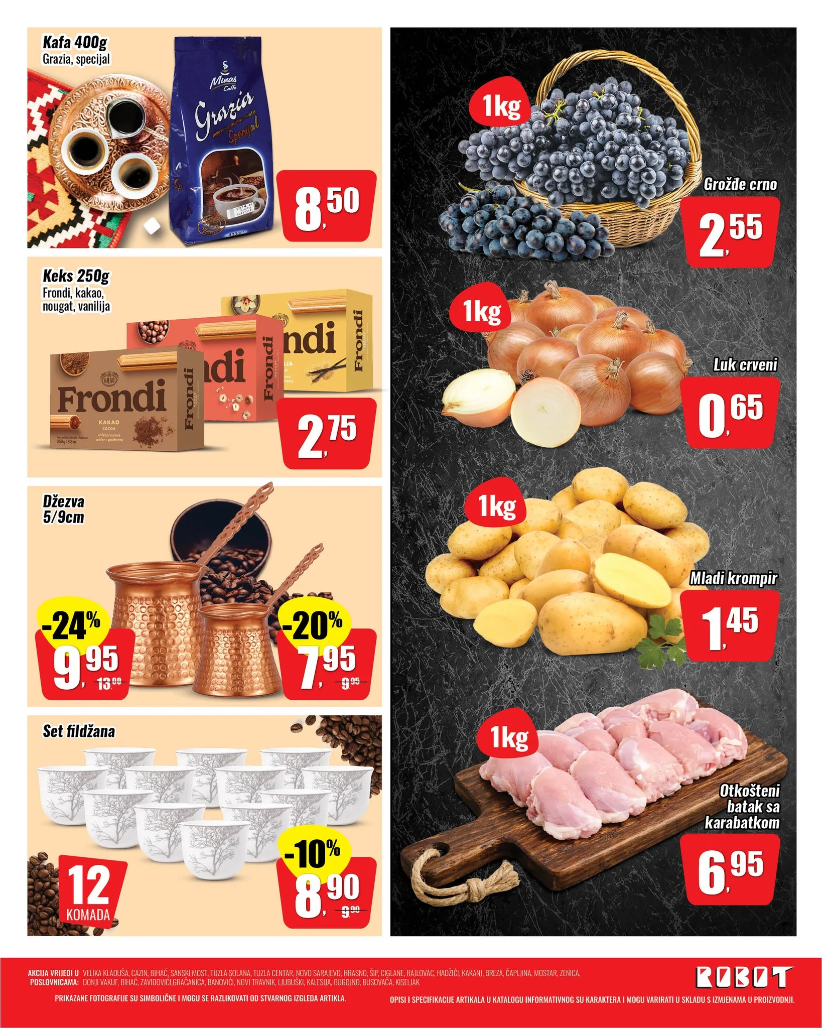 Robot akcija za početak sedmice 9-11.2.2026.