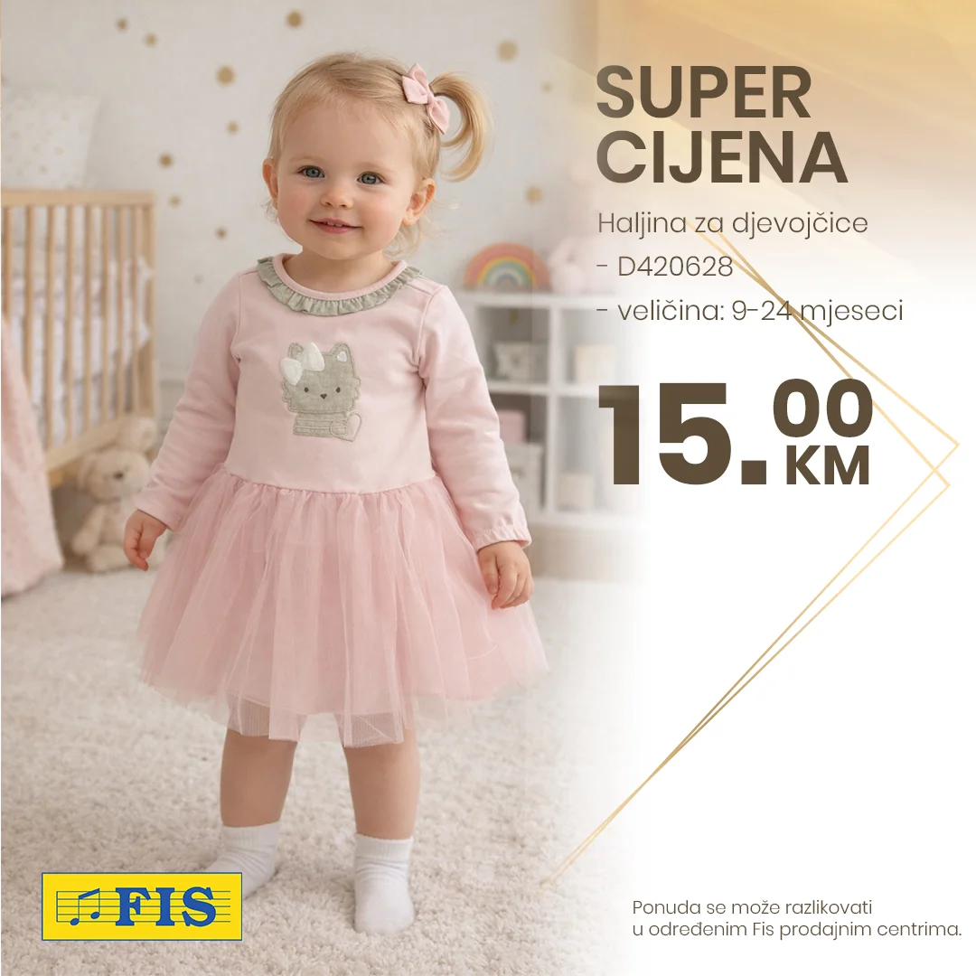 Fis ODJEĆA ZA DJEVOJČICE- februar 2026.