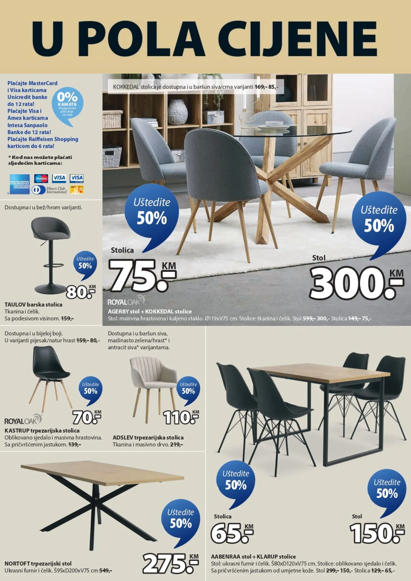 Jysk NAMJEŠTAJ U POLA CIJENE