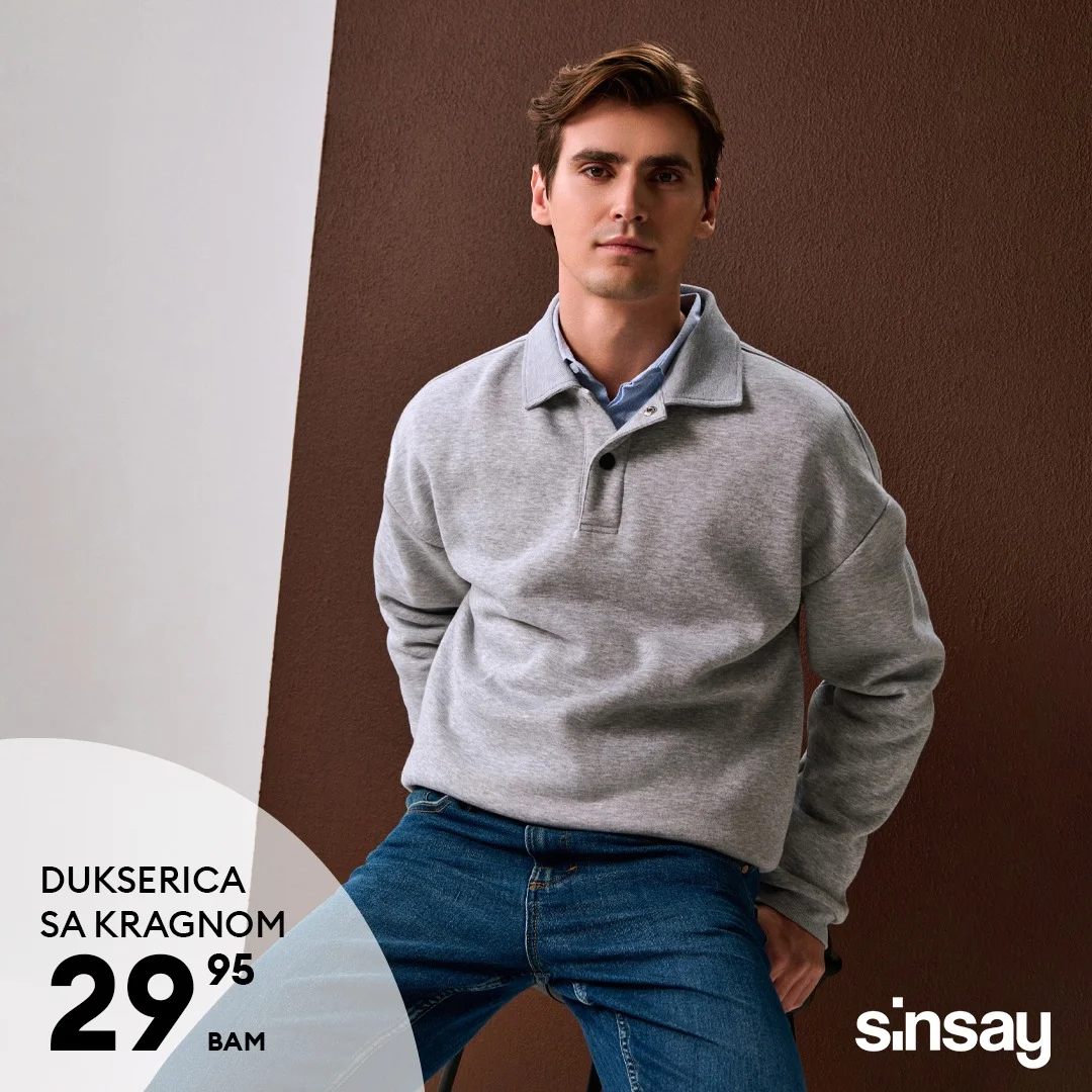 Sinsay ODJEĆA ZA MUŠKARCE februar 2026.