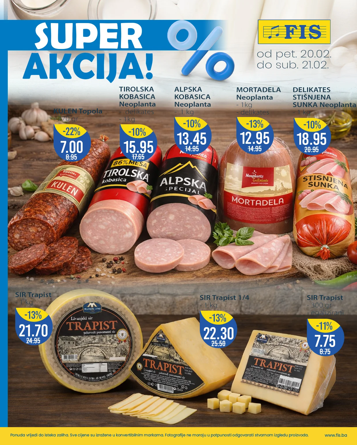 Fis vikend akcija 20-21.2.2026.