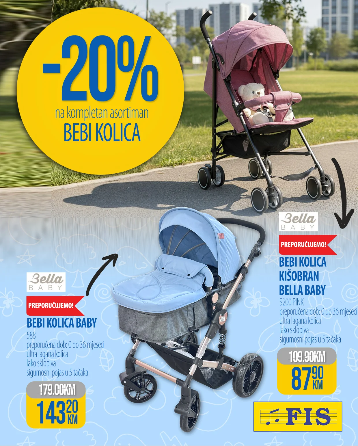 Fis akcija OPREMA ZA BEBE 23.2-1.3.2026.