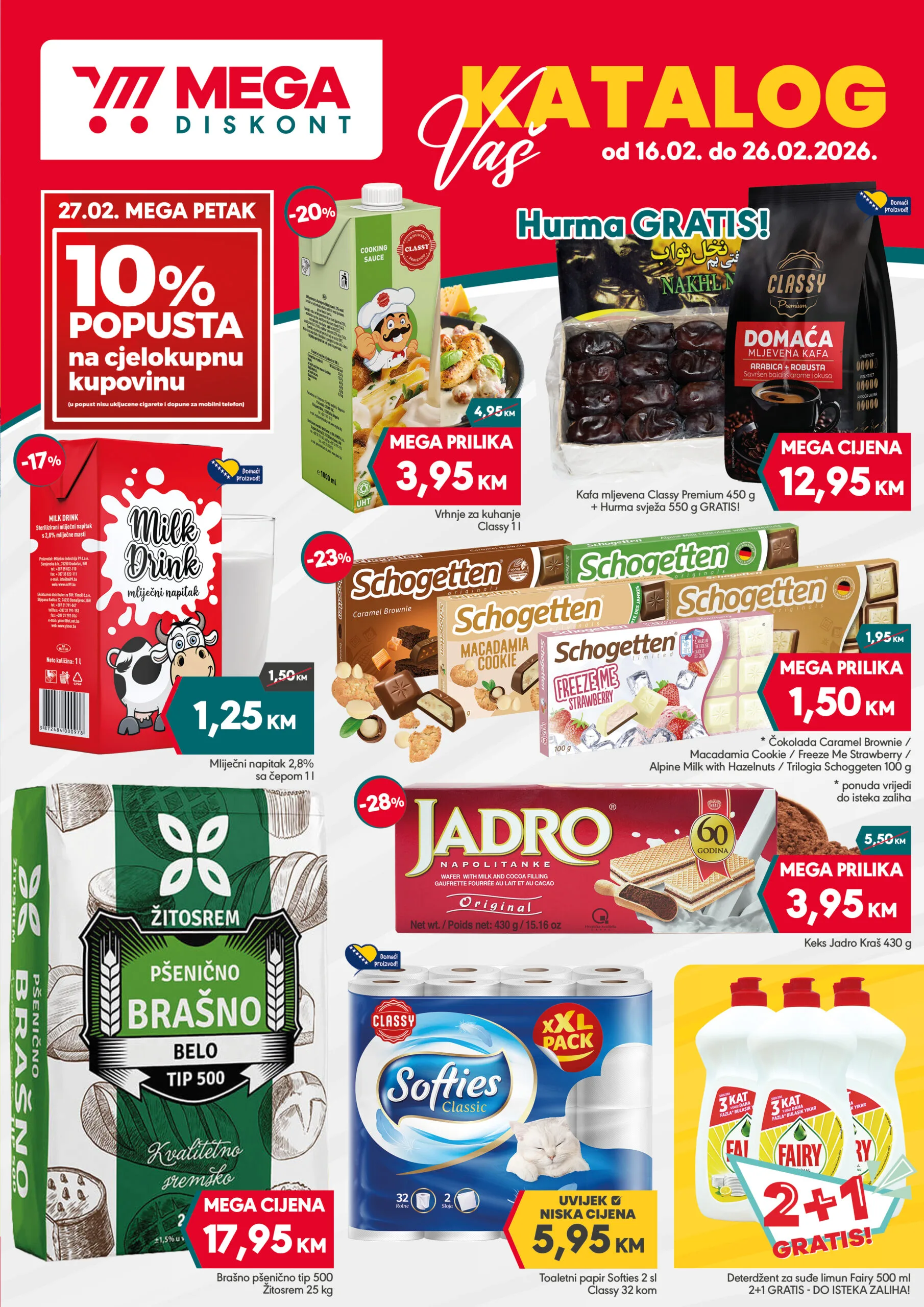 Mega Diskont katalog 16-26.2.2026.