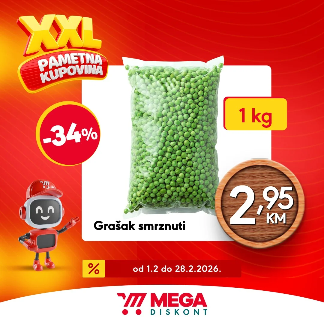Mega Diskont XXL UŠTEDA 1-28.2.2026.
