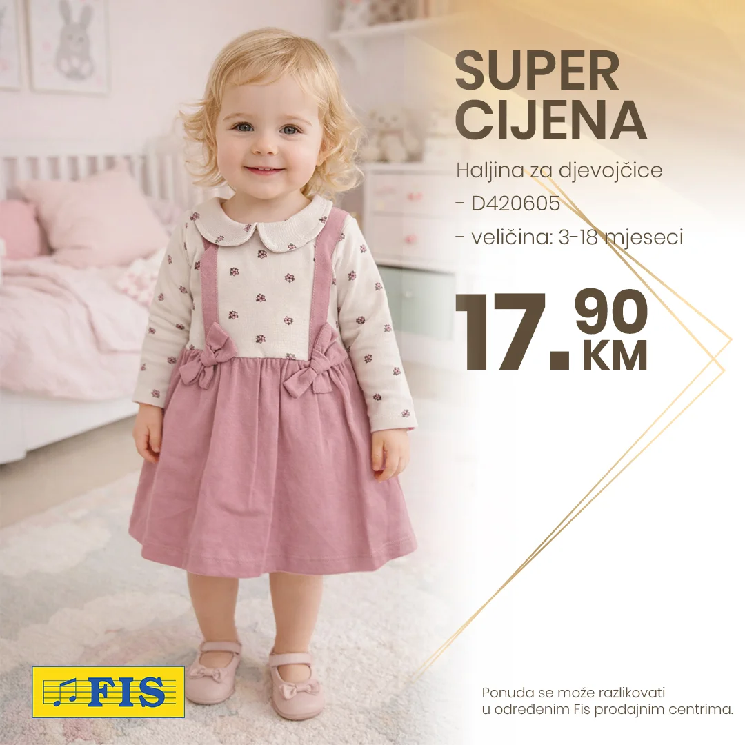 Fis ODJEĆA ZA DJEVOJČICE- februar 2026.