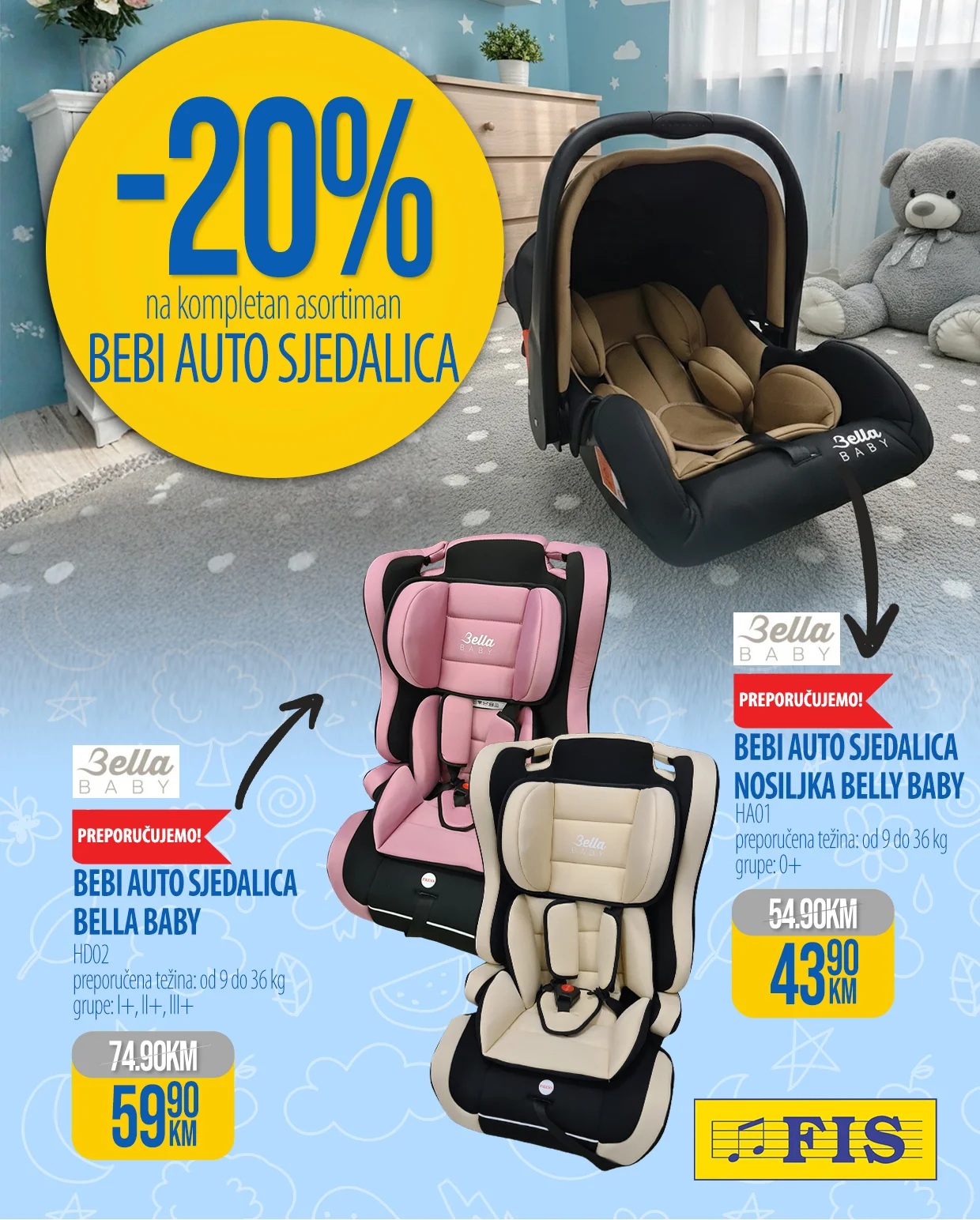 Fis akcija OPREMA ZA BEBE 23.2-1.3.2026.