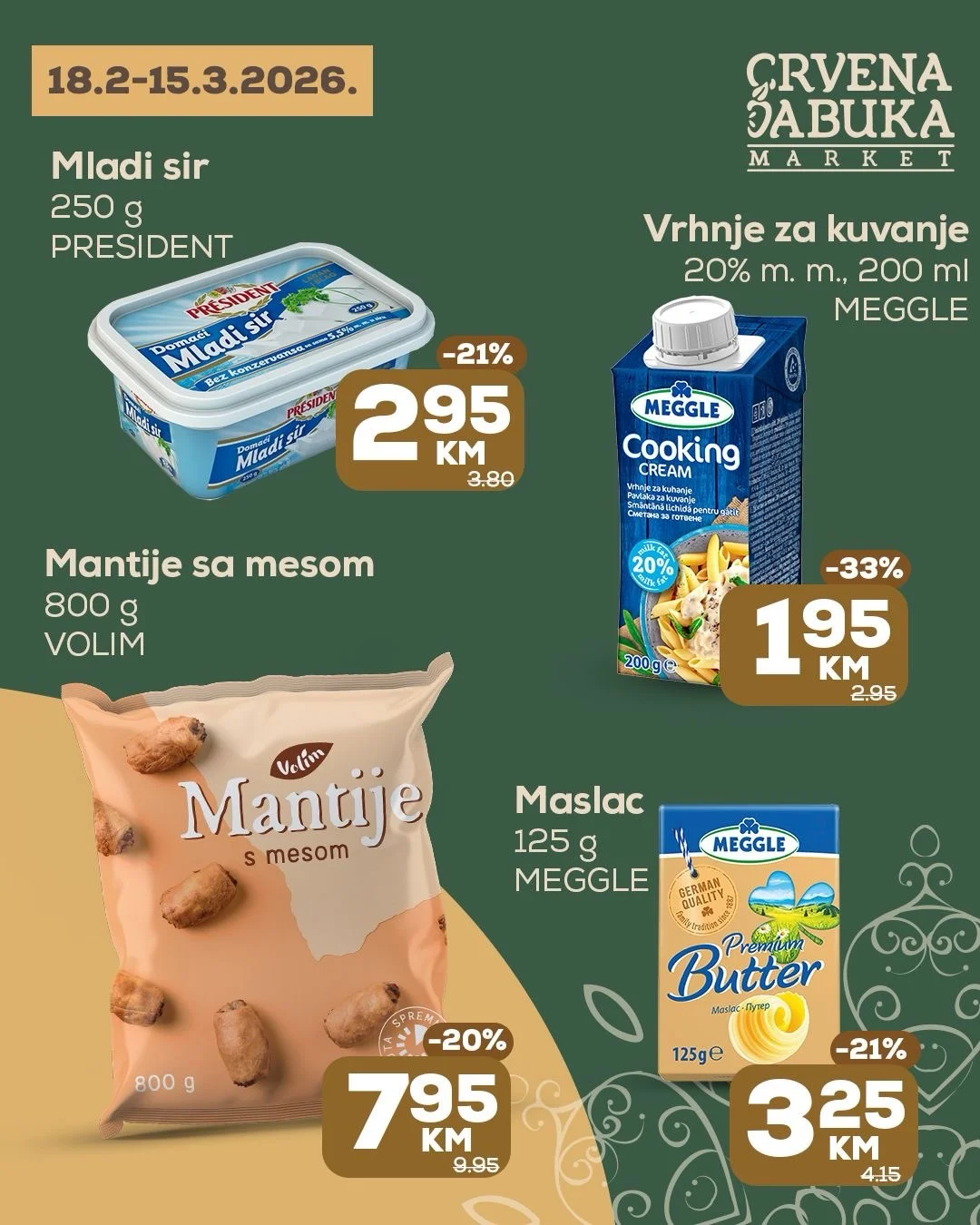 Crvena Jabuka akcija 18.2-15.3.2026.