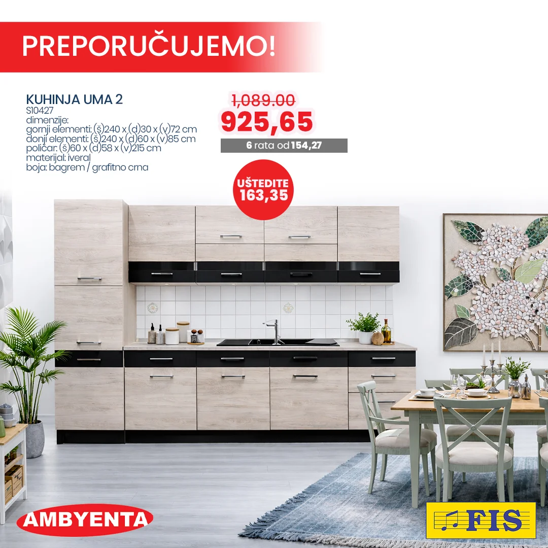 Fis & Ambyenta NAMJEŠTAJ - sniženje do 28.2.2026.