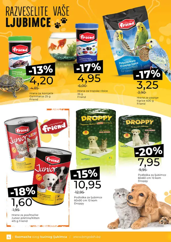 Bingo katalog SVE ZA KUĆNE LJUBIMCE 9-22.2.2026.