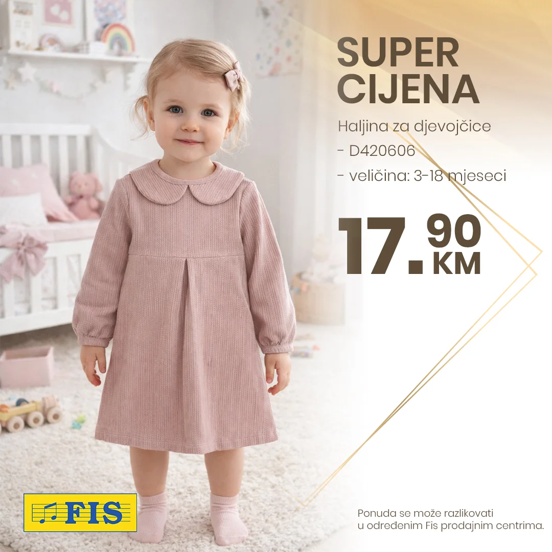 Fis ODJEĆA ZA DJEVOJČICE- februar 2026.