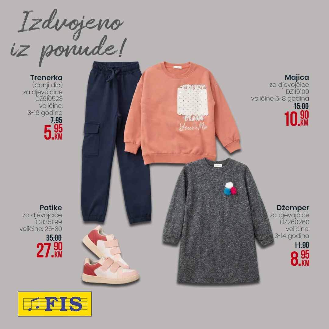 Fis ODJEĆA & OBUĆA februar 2026.