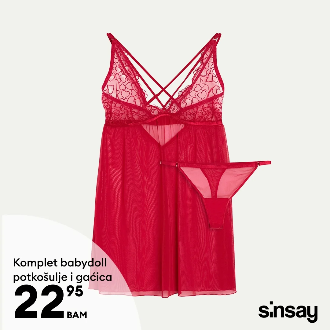 Sinsay DONJI VEŠ ZA ŽENE februar 2026.